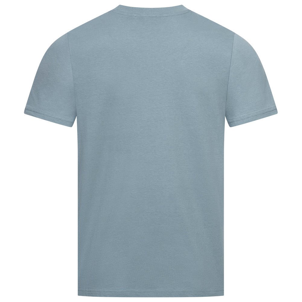 BEN SHERMAN Flocked Logo Herren T-Shirt 0076268-PETROL