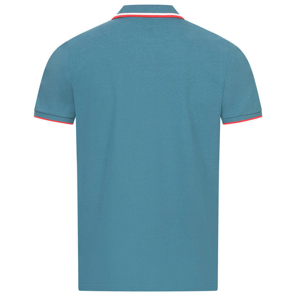 BEN SHERMAN Twin Tipped Herren Polo-Shirt 0076270NR-Teal