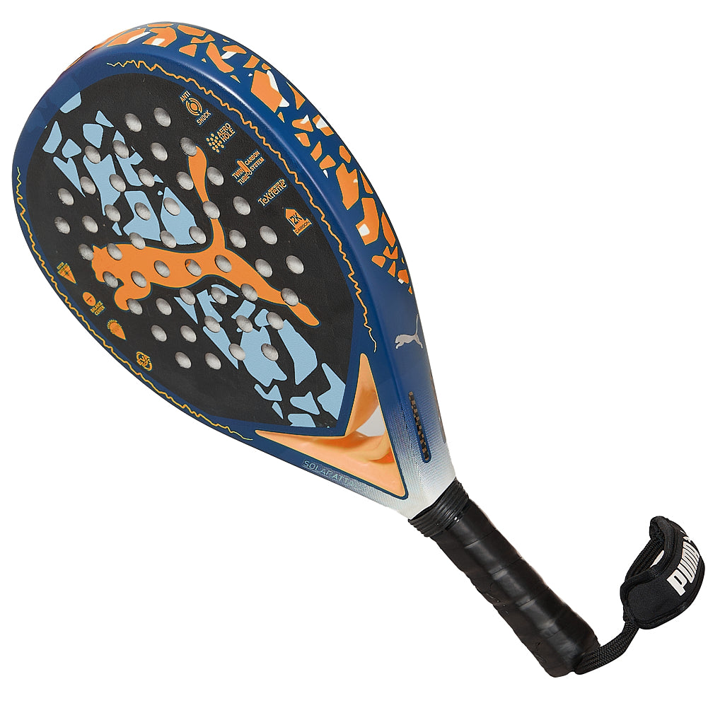 PUMA SolarATTACK PW Carbon Padelschläger mit Tasche 049011-01