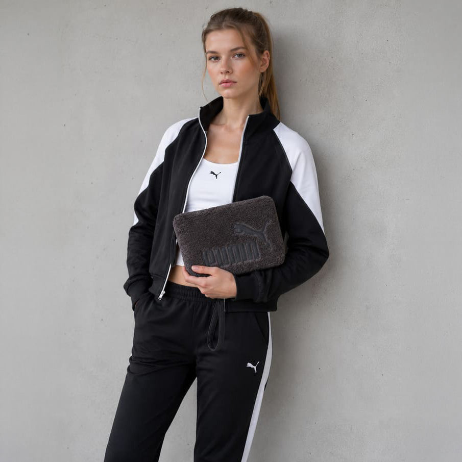 PUMA Fur Pouch Damen Plüsch Tasche 075112-02