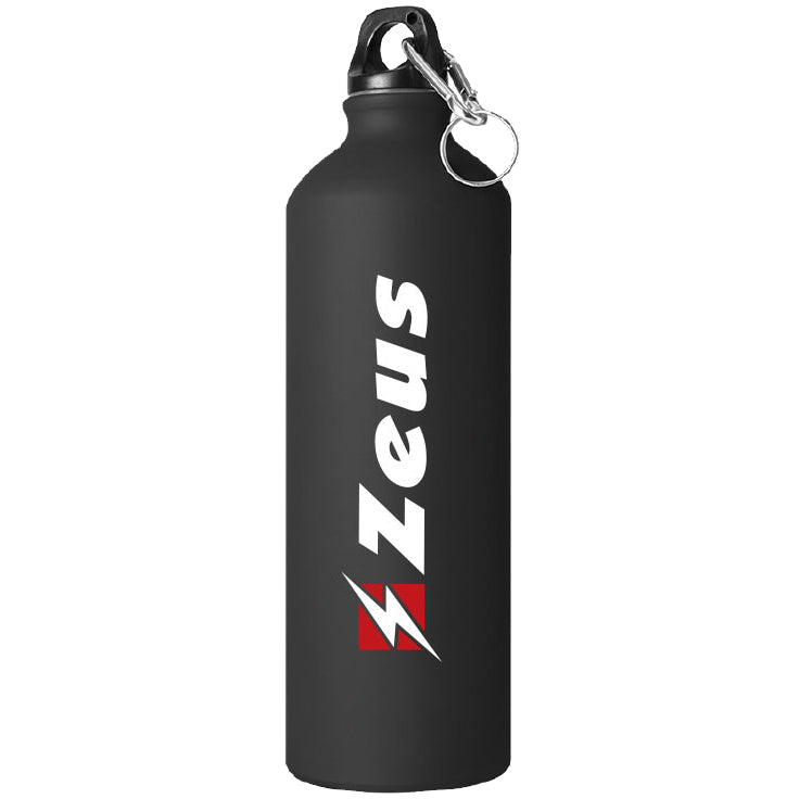 Zeus Botella de aluminio 0.8L Negro