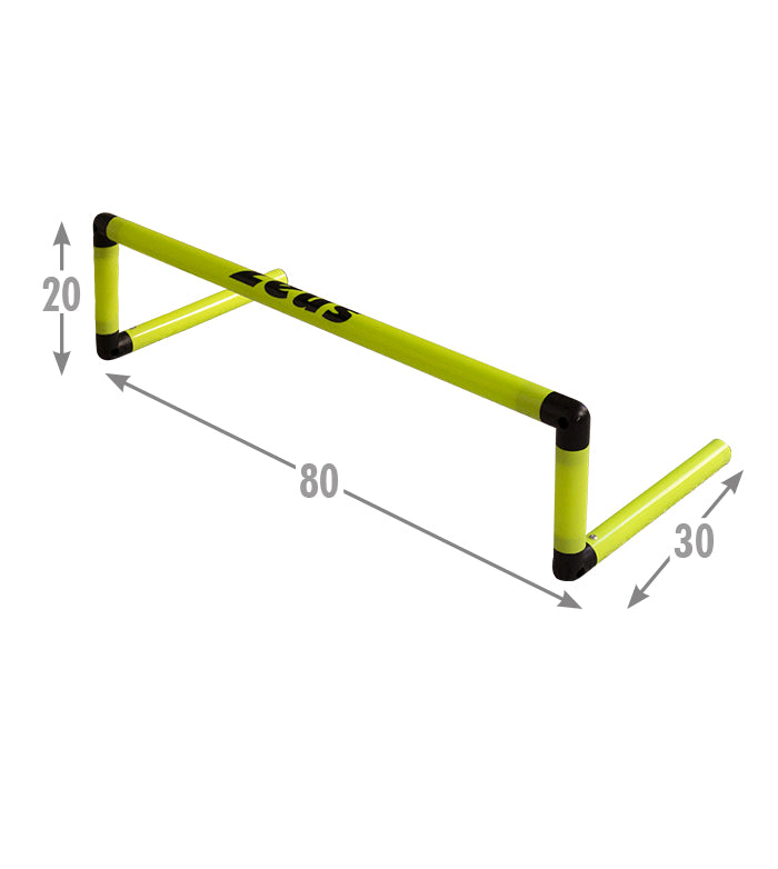 Zeus Valla de entrenamiento altura 20 cm Pack de 6
