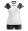 Zeus Kit Penelope Damen Sport Trikot + Shorts bianco/nero – L