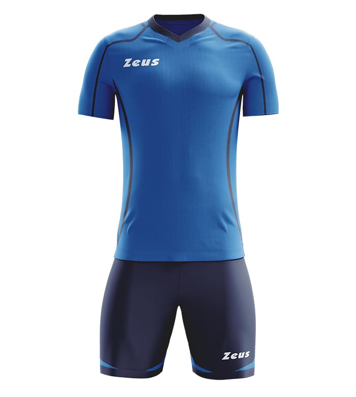 Zeus Kit Fauno Trikot-Set 2-teilig blu/royal