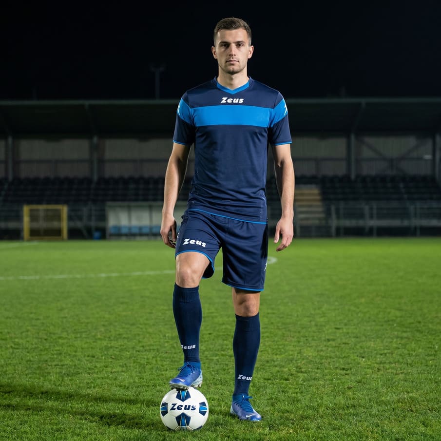 Zeus Kit Apollo Trikot-Set + Shorts 2-teilig blu/royal