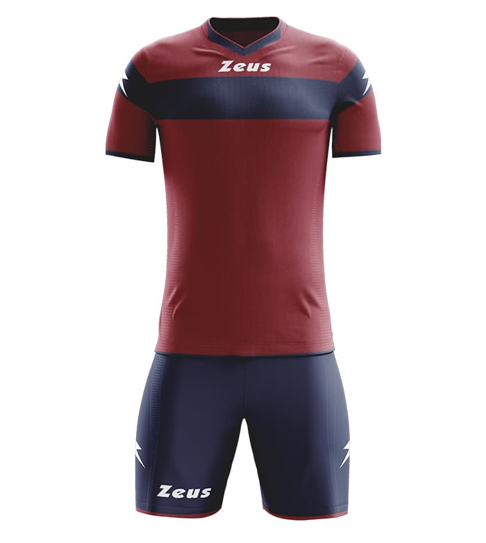 Zeus Kit Apollo Trikot-Set + Shorts 2-teilig blu/granata