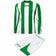 Zeus Kit Zagor Trikot-Set + Shorts 2-teilig bianco/verde – L