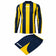 Zeus Kit Zagor Trikot-Set + Shorts 2-teilig blu/giallo – L