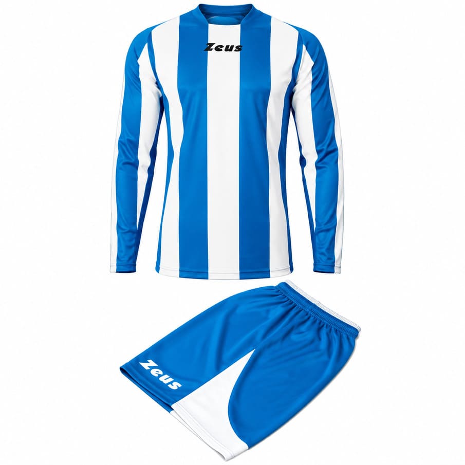 Zeus Kit Zagor Trikot-Set + Shorts 2-teilig bianco/royal