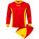 Zeus Kit Dedalo Trikot-Set 2-teilig rosso/giallo – XL