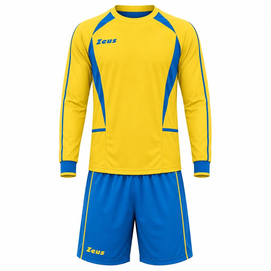 Zeus Kit Brazil Herren Trikot-Set 2-teilig giallo/royal