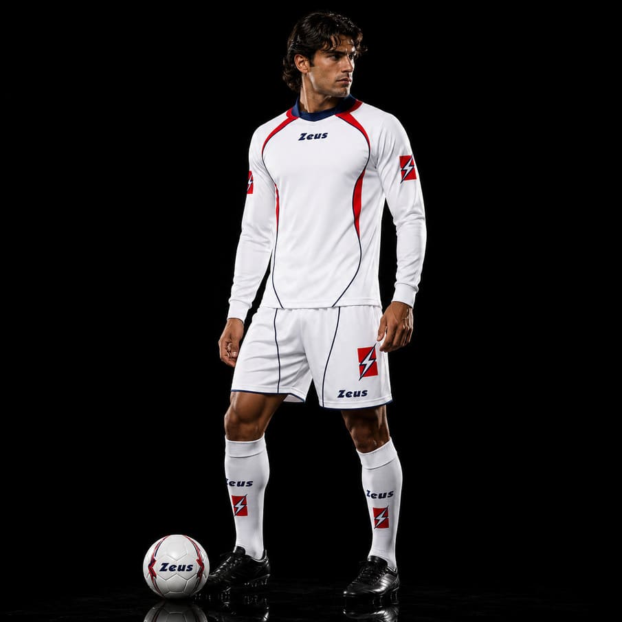 Zeus Kit Icaro Herren Trikot-Set 2-teilig blu/rosso