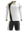 Zeus Kit Spagna Trikot-Set + Shorts 2-tlg. Ml bianco/nero – S