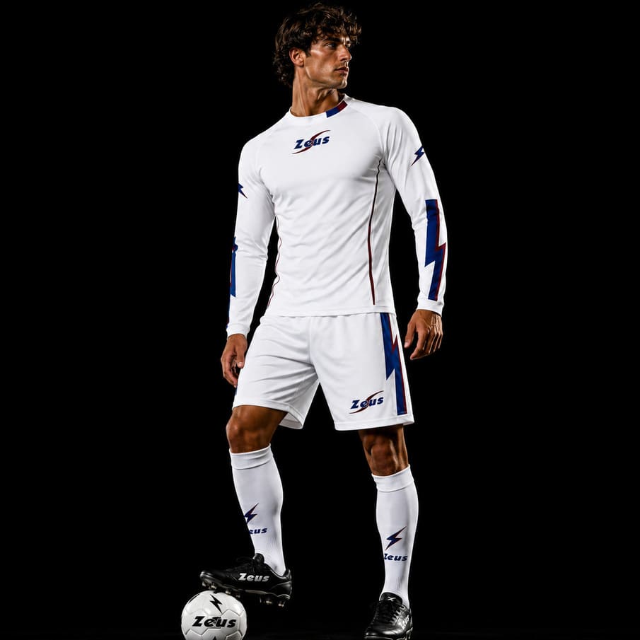 Zeus Kit Teseo Herren Trikot-Set + Shorts 2-tlg. blu/granata