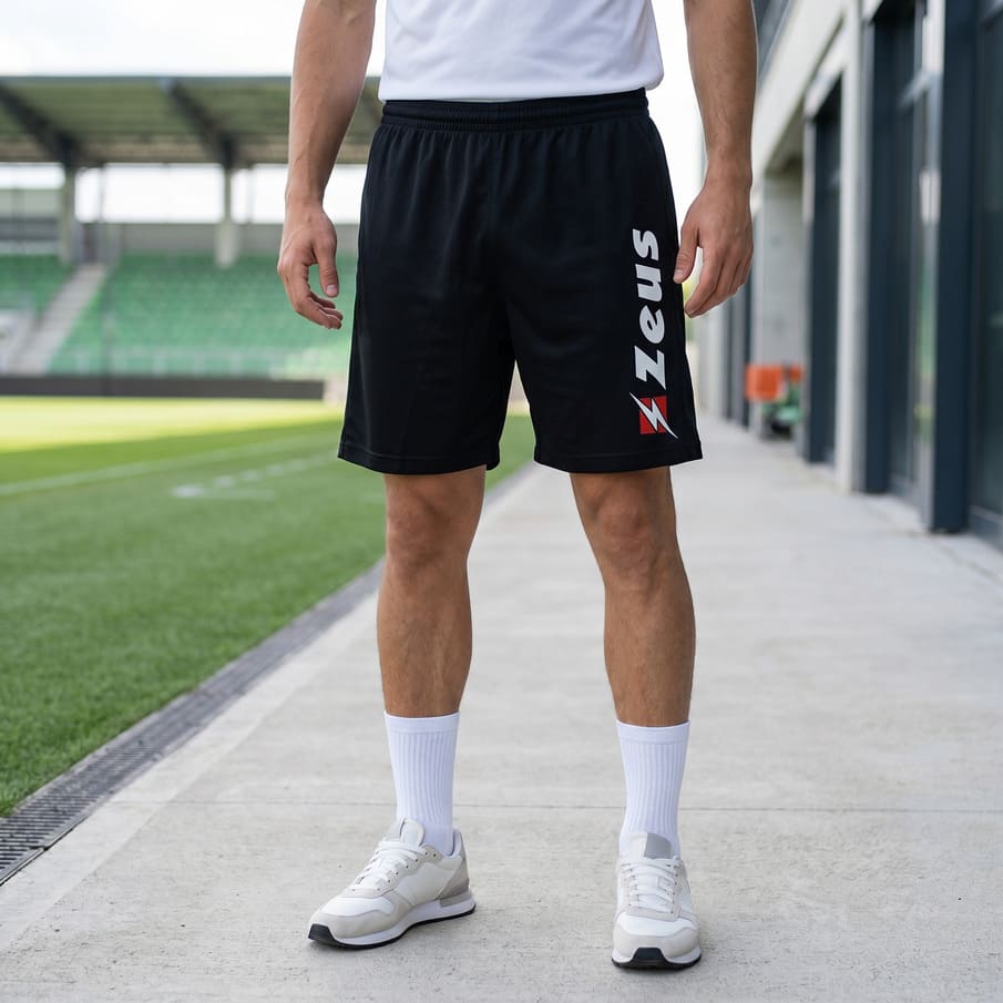 Zeus Bermuda Work Herren Shorts nero