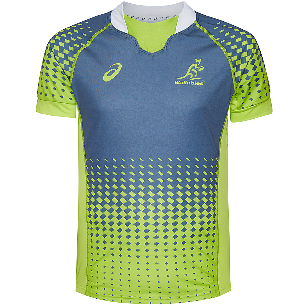 Australia Wallabies ASICS Partido Hombre Camiseta de rugby 2113A009-021