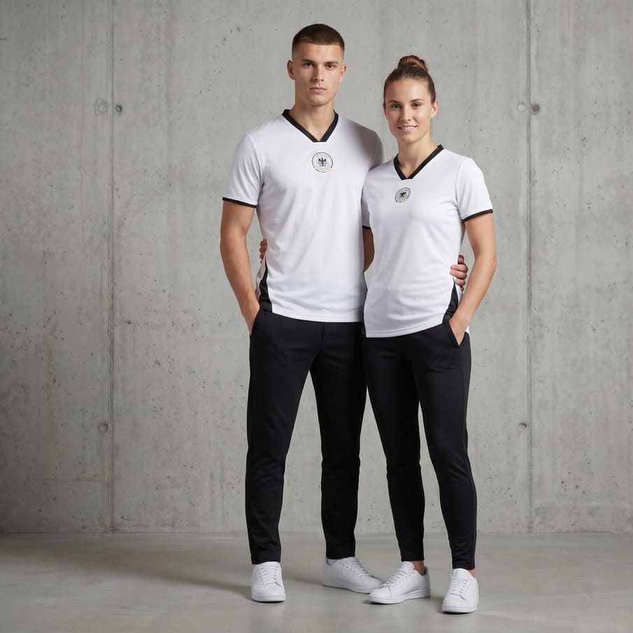 DFB Deutschland Damen Lizenz Trikot 2849007000-Women