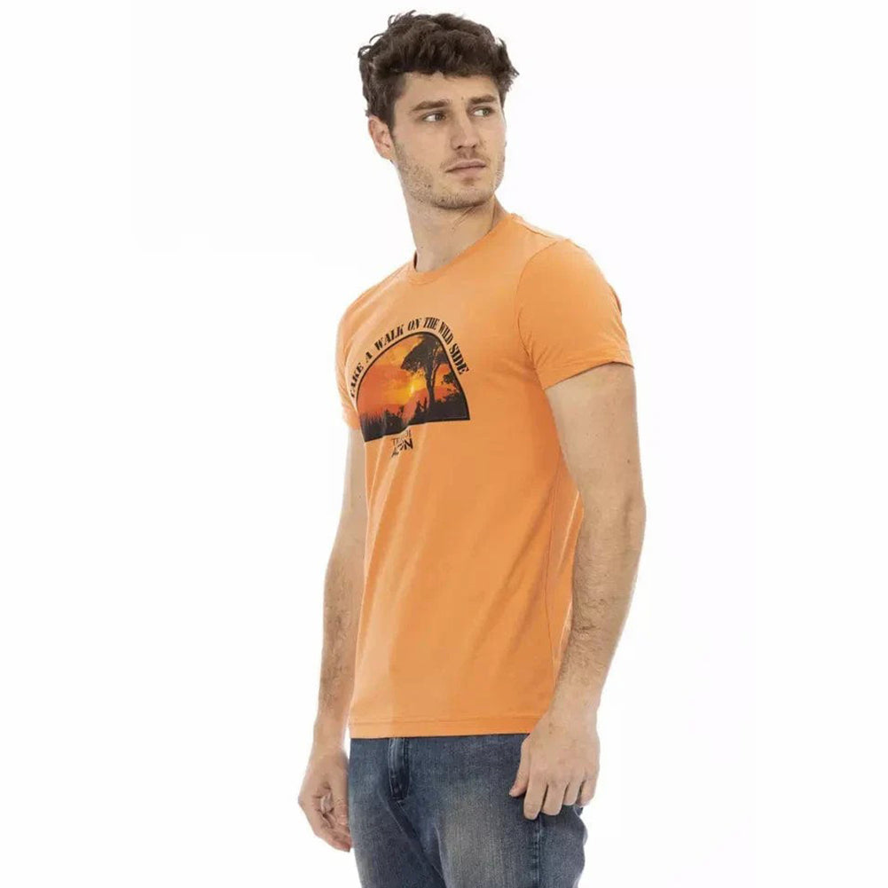 TRUSSARDI Action Herren Wild Side T-Shirt Orange 2AT03B083