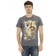 TRUSSARDI Action Herren Rundhals Conqueror T-Shirt Grau 2AT08F002 – M