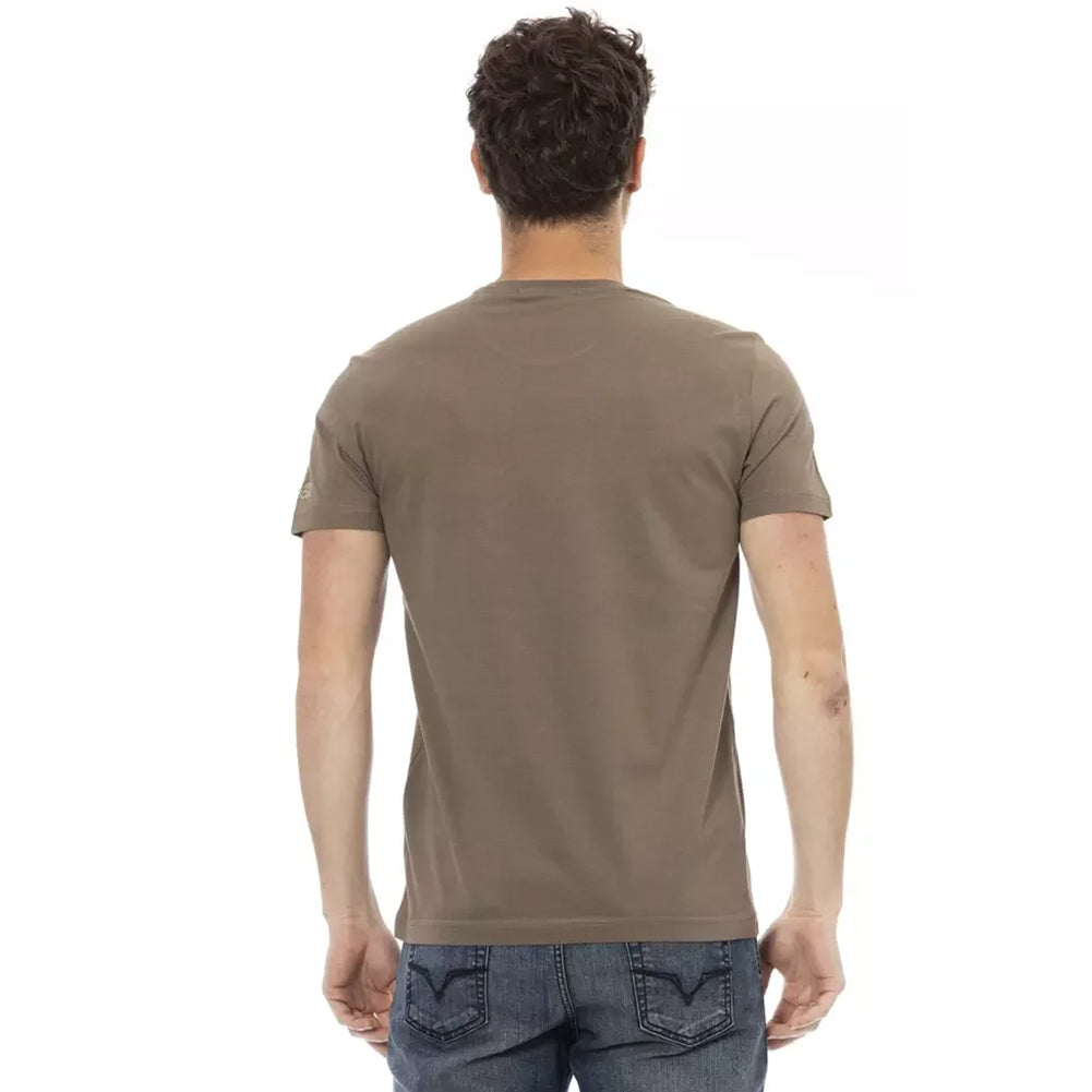 TRUSSARDI Action Herren T-Shirt Braun 2AT08F004