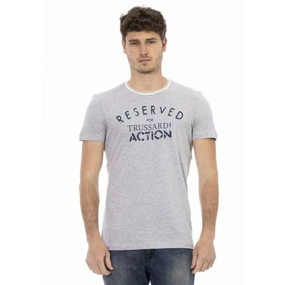 TRUSSARDI Action Herren T-Shirt Grau 2AT22A013