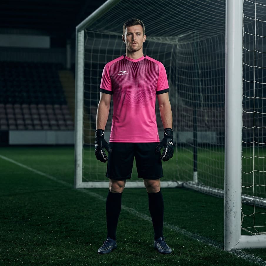 PENALTY Delta Herren Torwarttrikot Fluo Pink/Black 3.115.027.550