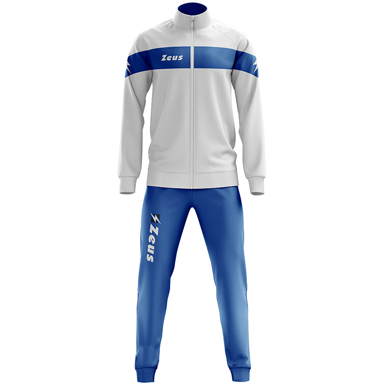 Zeus Tuta Apollo Hombre ChÃ¡ndal blanco azul