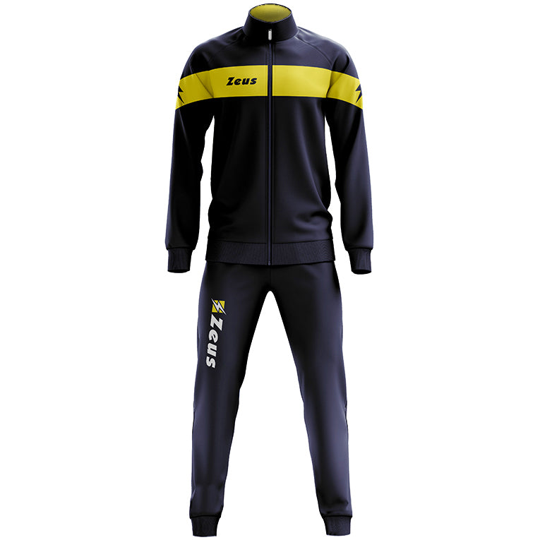 Zeus Tuta Apollo Hombre ChÃ¡ndal Marino amarillo