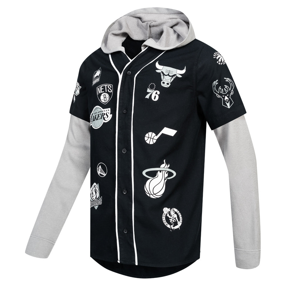 Hollister x NBA All Teams Button-Up Herren Hoodie 325-259-2631-900