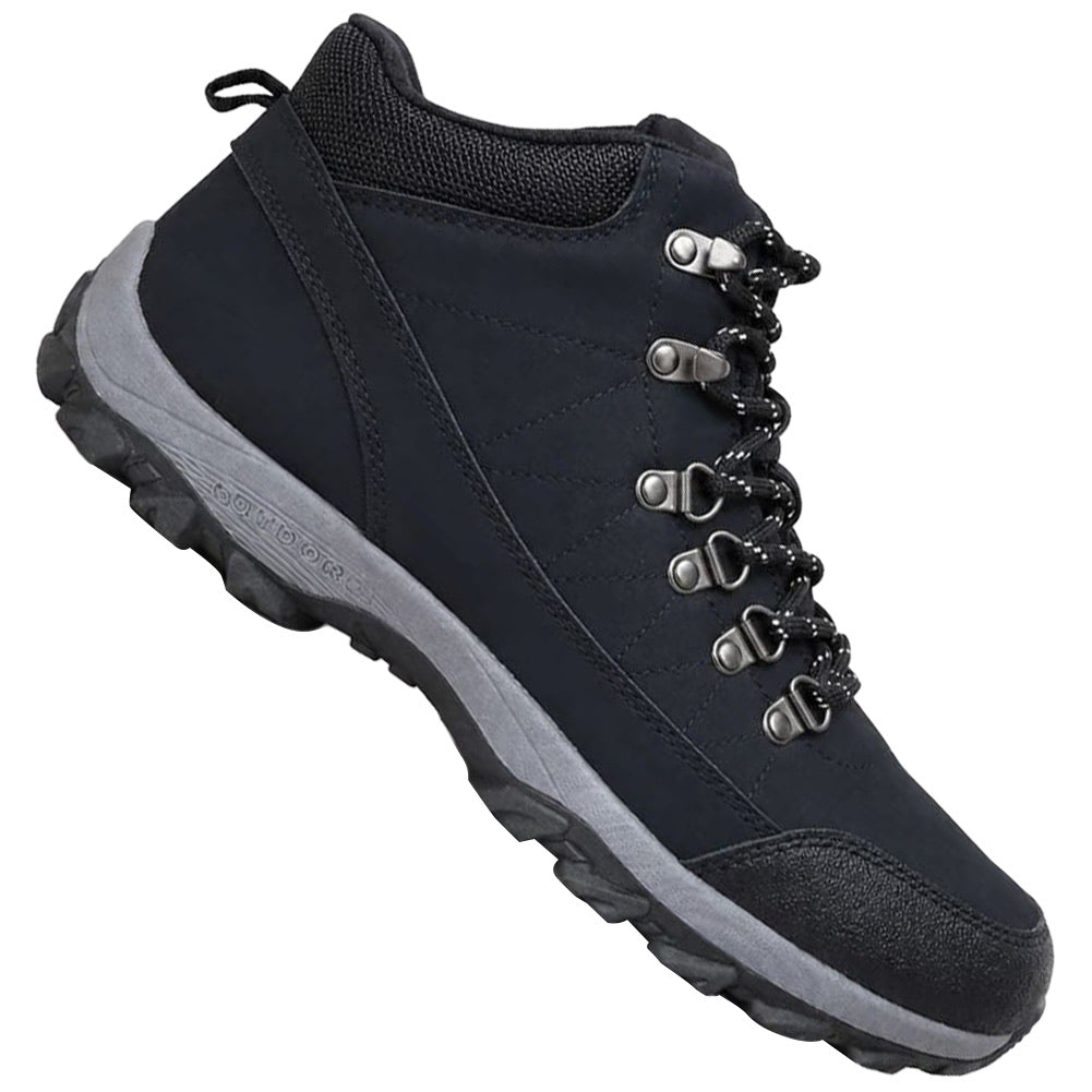 URBAN TERRITORY Black Lace Hiker Boot Herren Walking Schuhe 58632