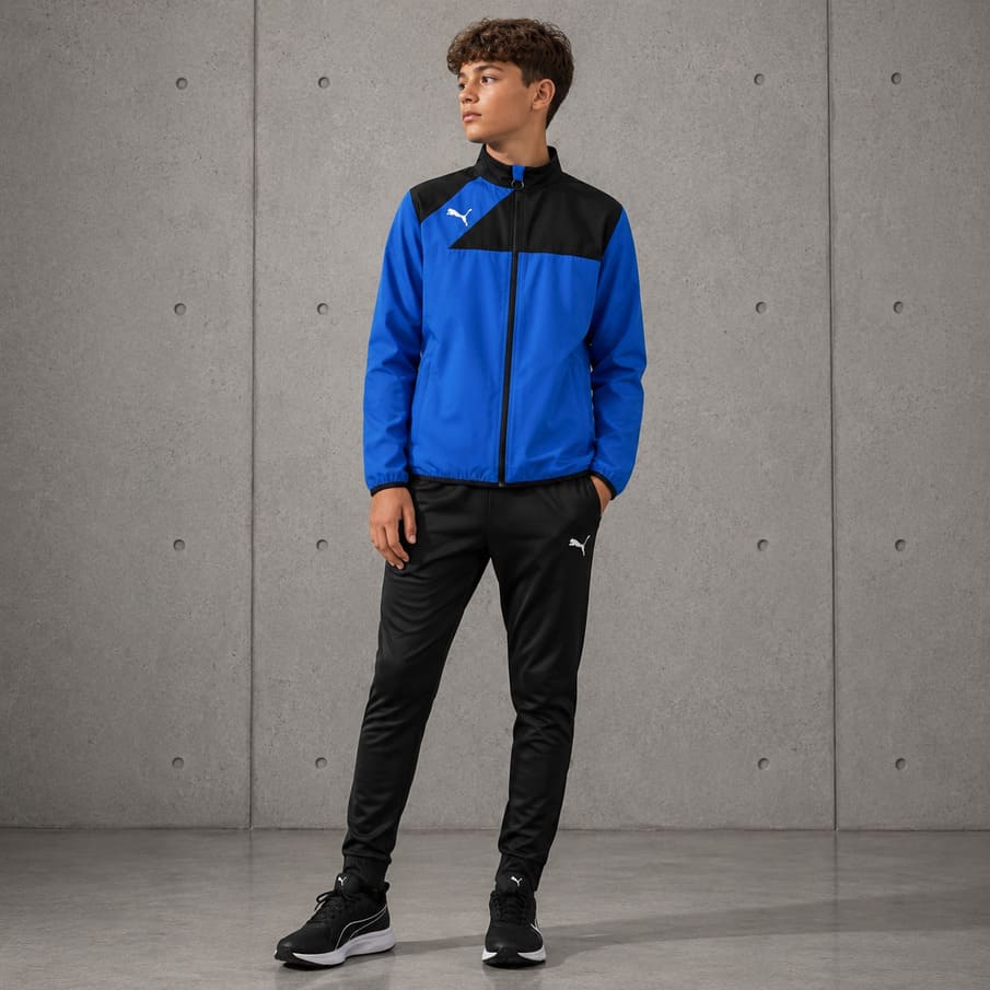 PUMA Esquadra Poly Jacket Kinder Trainingsjacke 654383-23