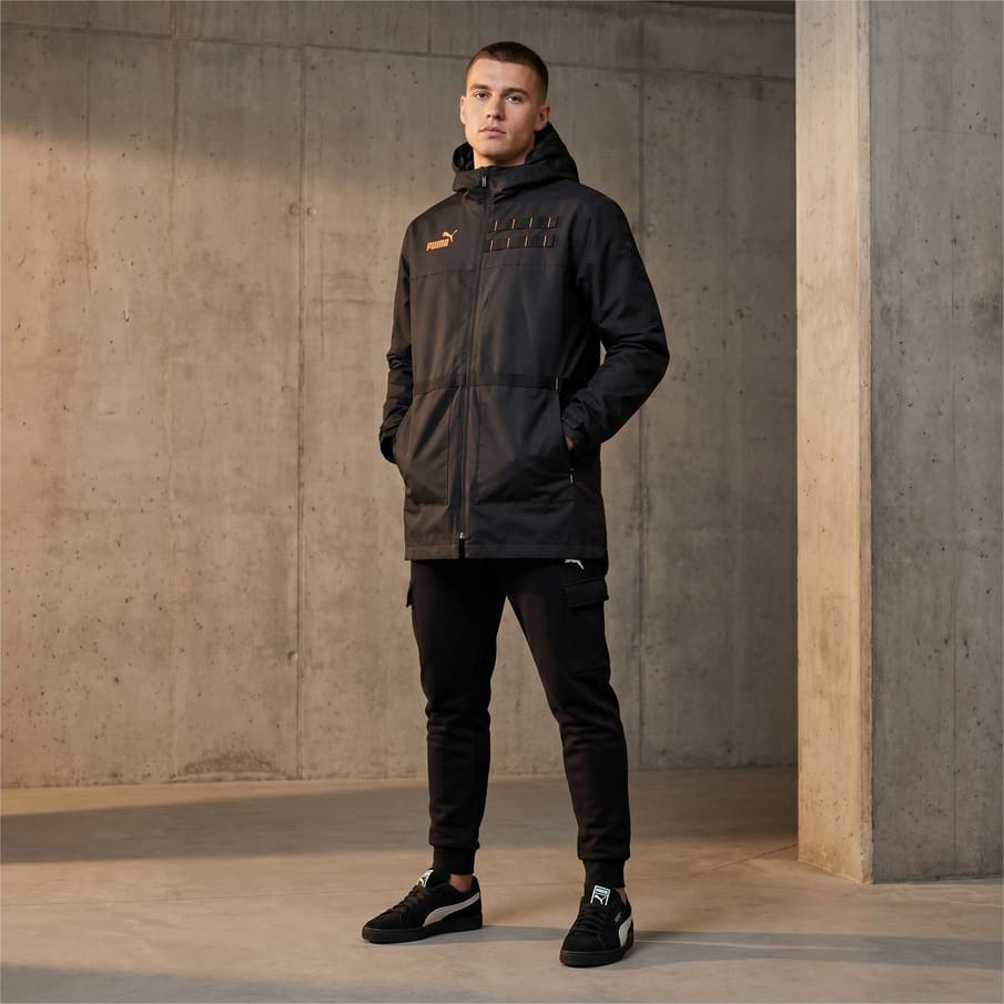 PUMA FTBLNXT Herren Casuals Parka Jacke 657155-01