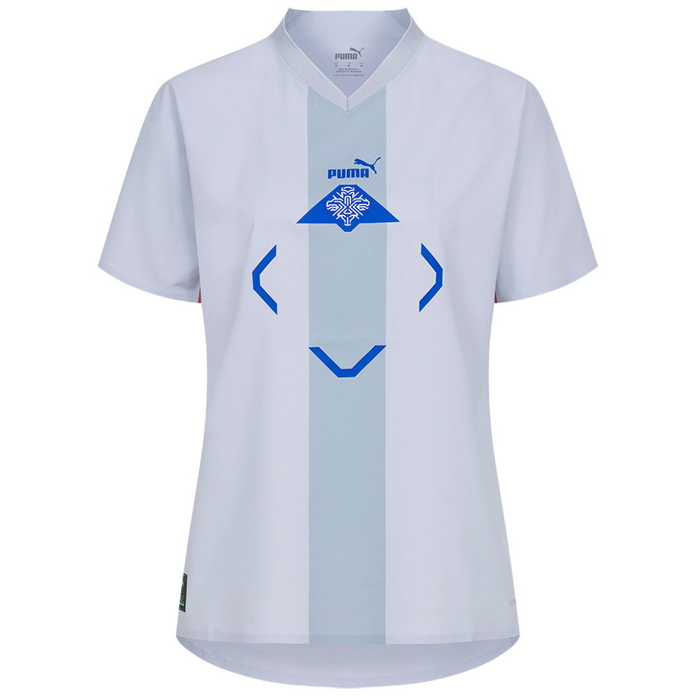 Island PUMA Damen Player Issue Auswärts Authentic Spieler Trikot 705321-02