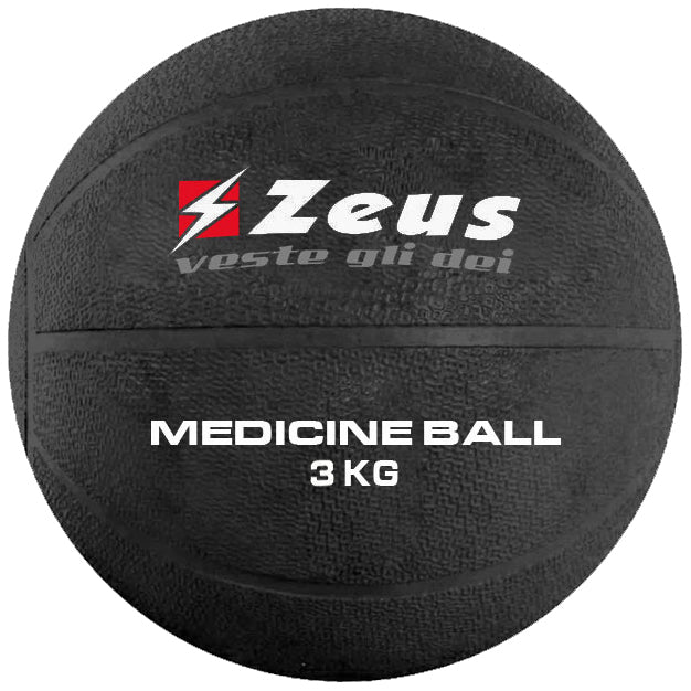 Zeus BalÃ³n medicinal 3 kg negro