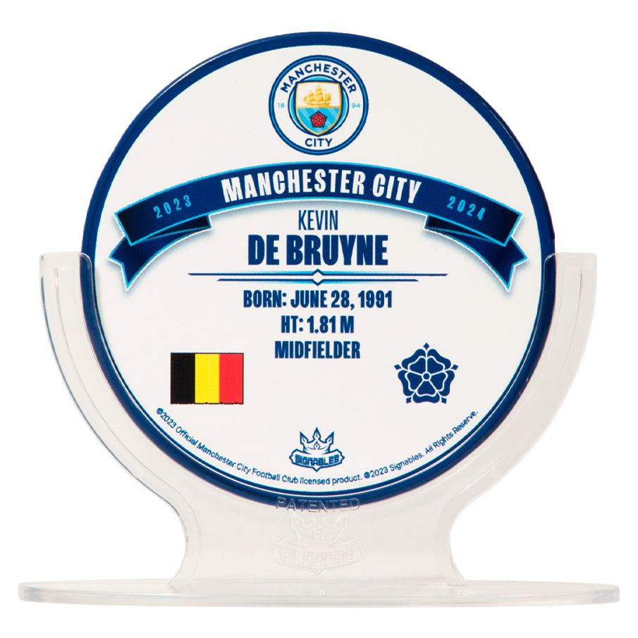 Manchester City Kevin De Bruyne #17 Fußball Sammlerstück 14 cm 850008537226