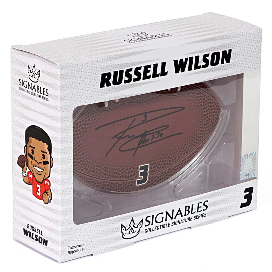 Denver Broncos Russell Wilson #3 NFL Sammlerstück 17,8 cm 850032256582