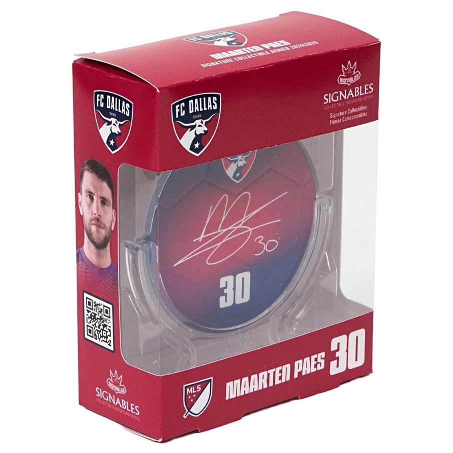 FC Dallas Maarten Paes #30 Fußball Sammlerstück 14 cm 850056417389