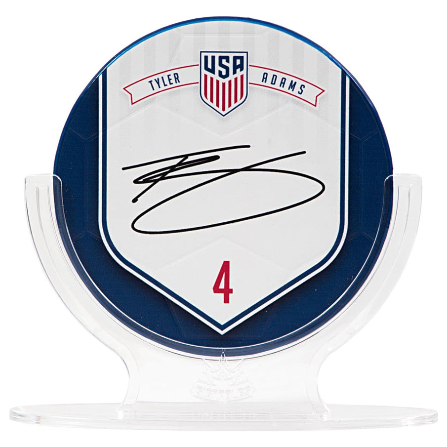 USA Tyler Adams #4 Fußball Sammlerstück 14 cm 850056417822