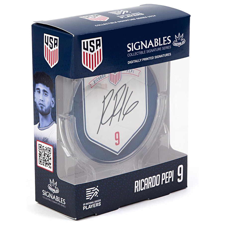 USA Ricardo Pepi #9 Fußball Sammlerstück 14 cm 850056417839