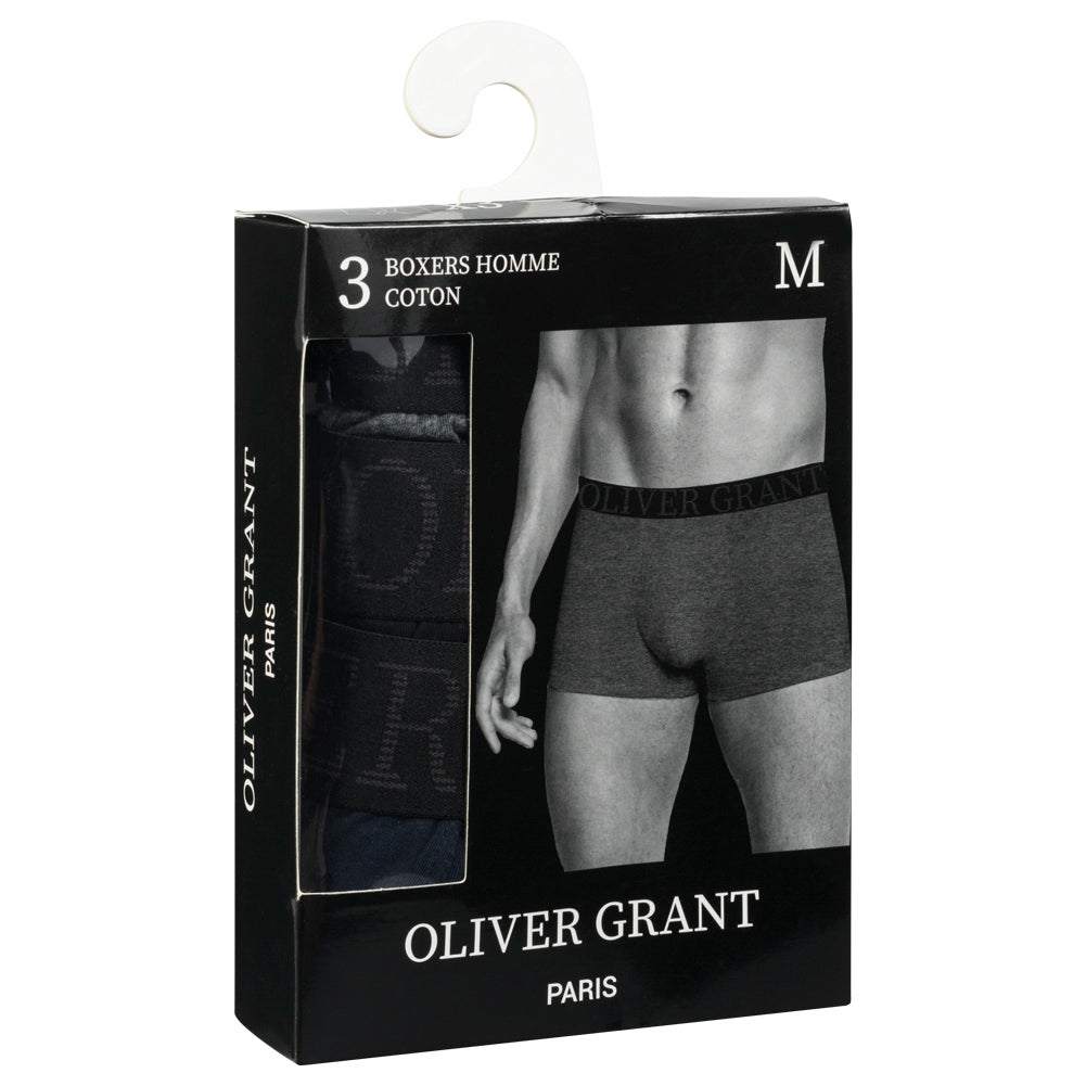 OLIVER GRANT® Herren Boxershorts 3er-Pack 92890398