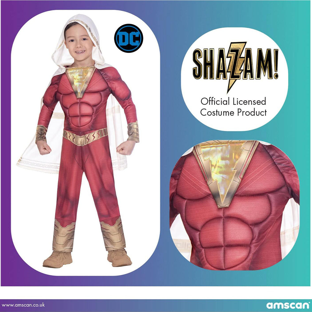 DC COMICS Shazam! Kinderkostüm 9906