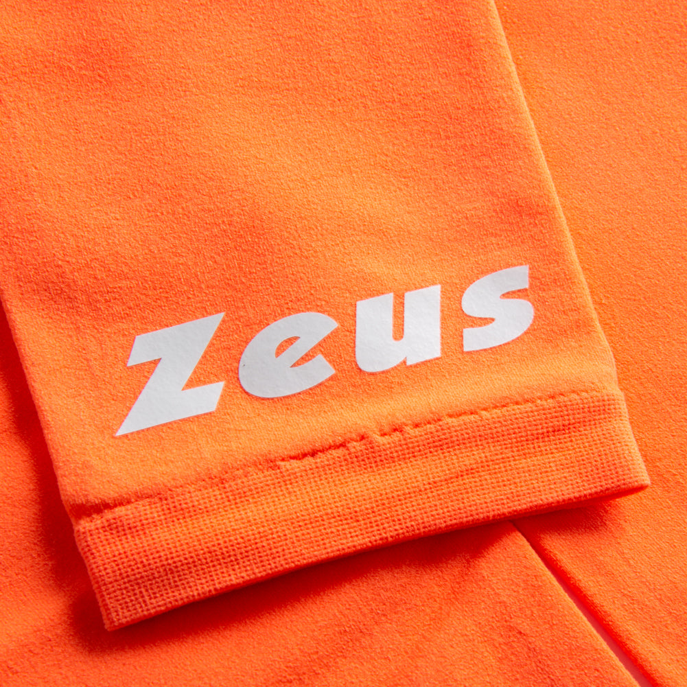 Zeus Manga de compresiÃ³n Vendaje de codo elÃ¡stico naranja neÃ³n