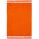 Zeus Toalla de algodÃ³n 155 x 100 cm naranja – Einheitsgröße