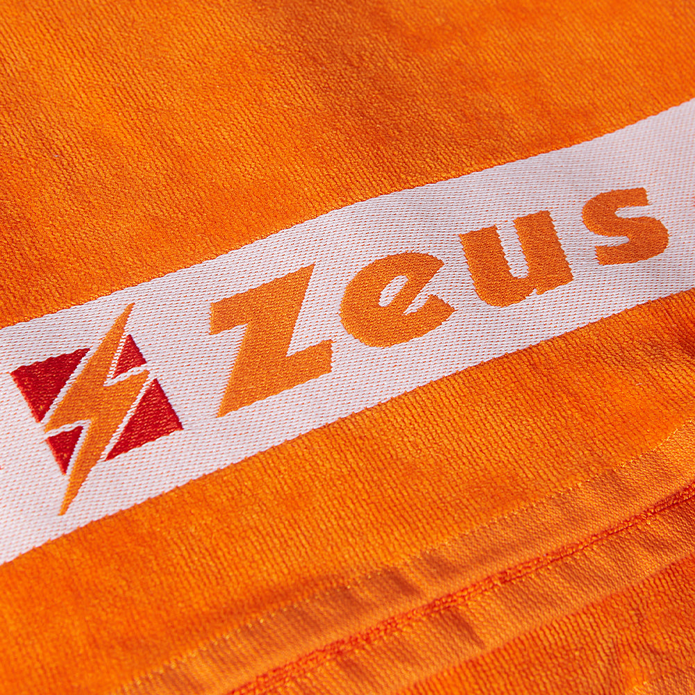 Zeus Toalla de algodÃ³n 155 x 100 cm naranja