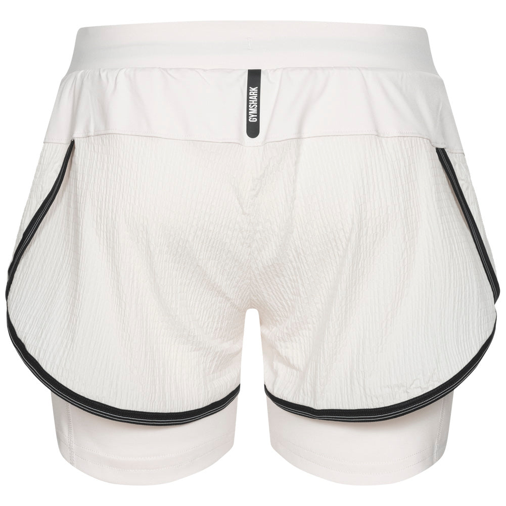 Gymshark Speed 2-in-1 Damen Shorts B2A5H-WBBB-BZ1