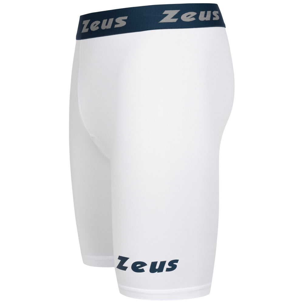 Zeus Bermuda Elastic Pro Hombre Mallas blanco