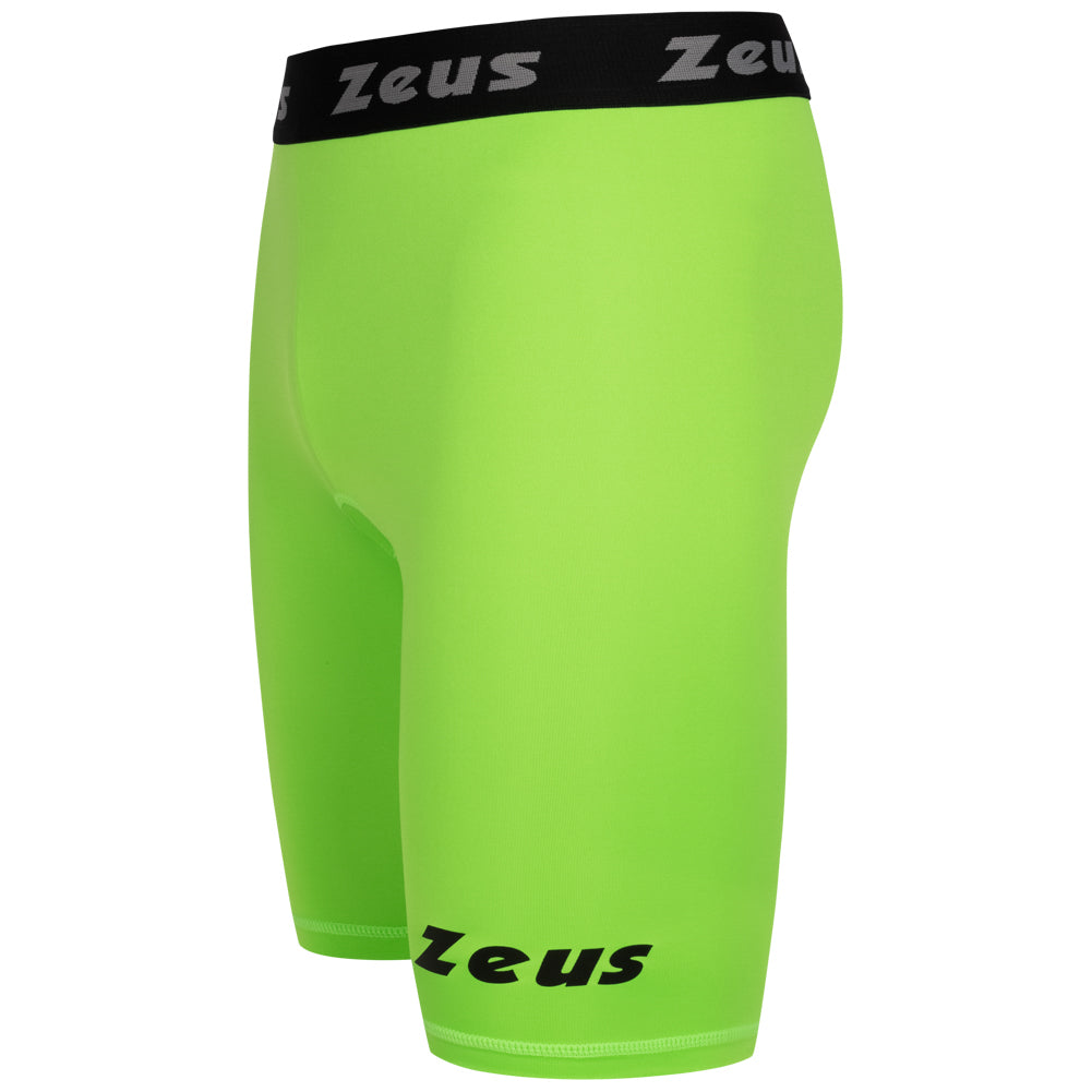 Zeus Bermuda Elastic Pro Hombre Mallas verde neÃ³n
