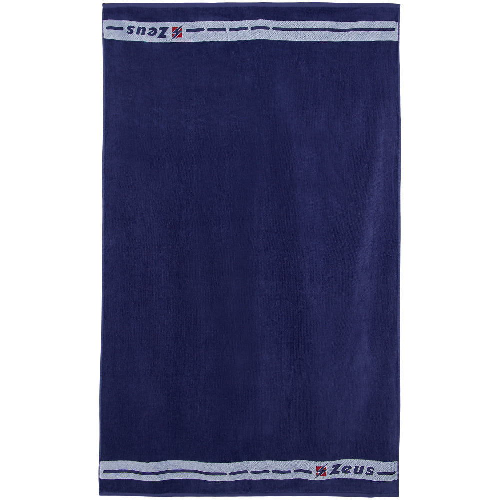 Zeus Toalla de algodÃ³n 155 x 100 cm azul marino
