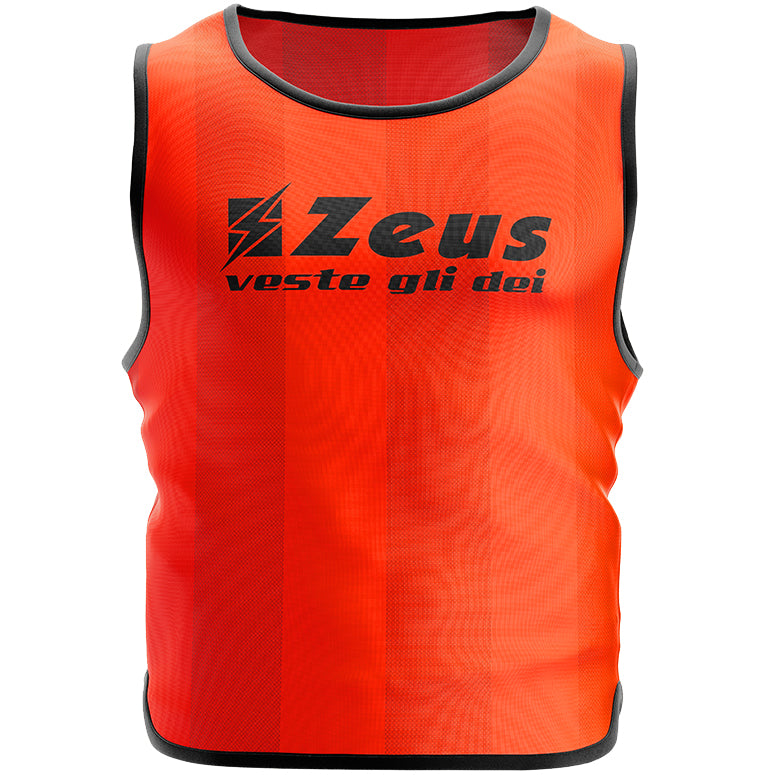 Zeus Pack de 10 Peto de entrenamiento naranja