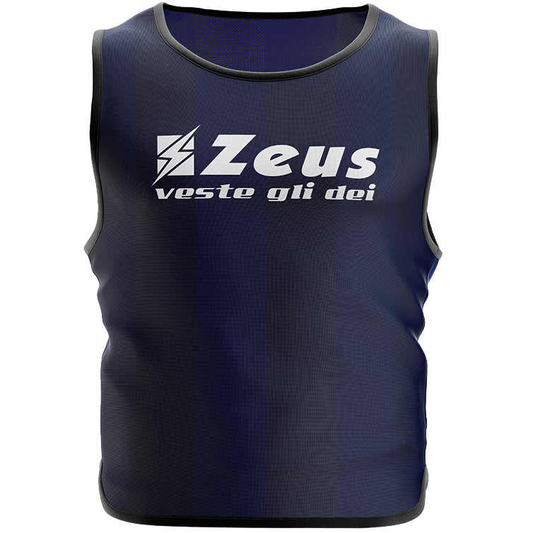 Zeus Pack de 10 Chalecos de entrenamiento Marino